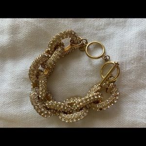 J. Crew Pave Chunky Bracelet